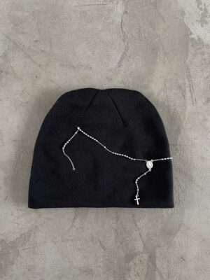 Beanie con rosario