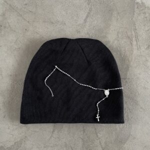 Beanie con rosario