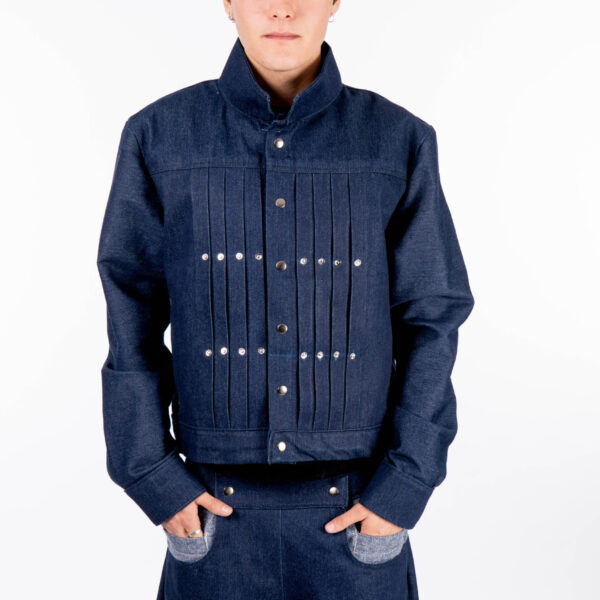 Denim type 4 plisada