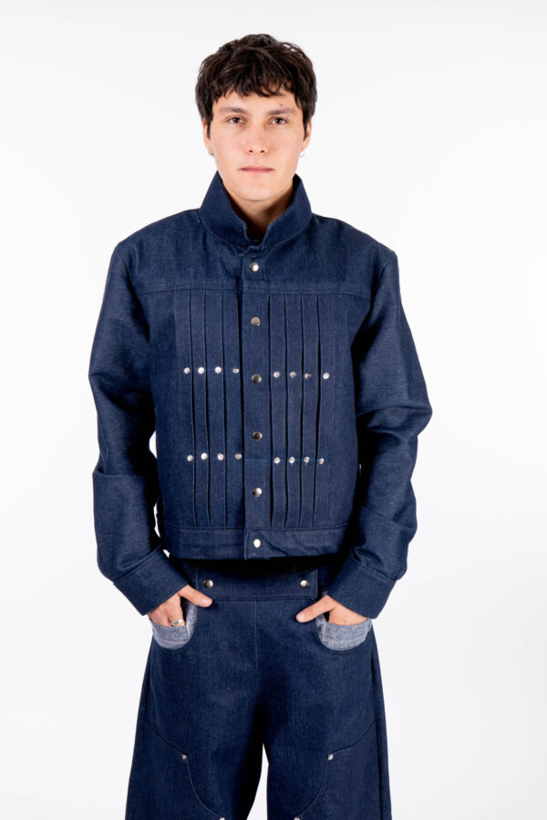 Denim type 4 plisada