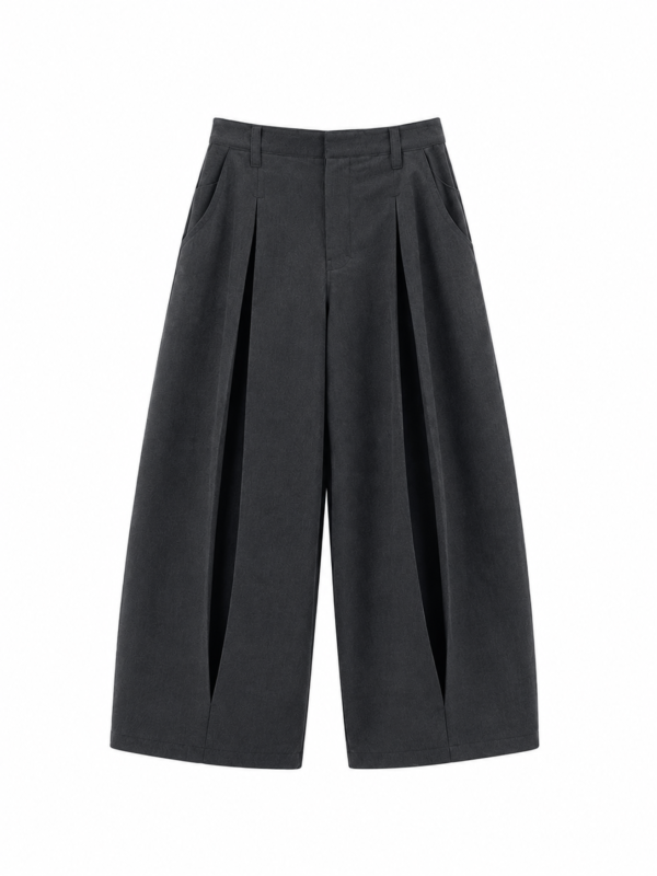 Pantalon super baggy con pinzas